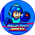 128x128 icon for the Mega Man Maker EXE