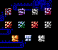 All Breakable Block variants as of Mega Man Maker version 1.10.2.2