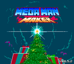 TitleScreenMegaManMakerChristmas.gif